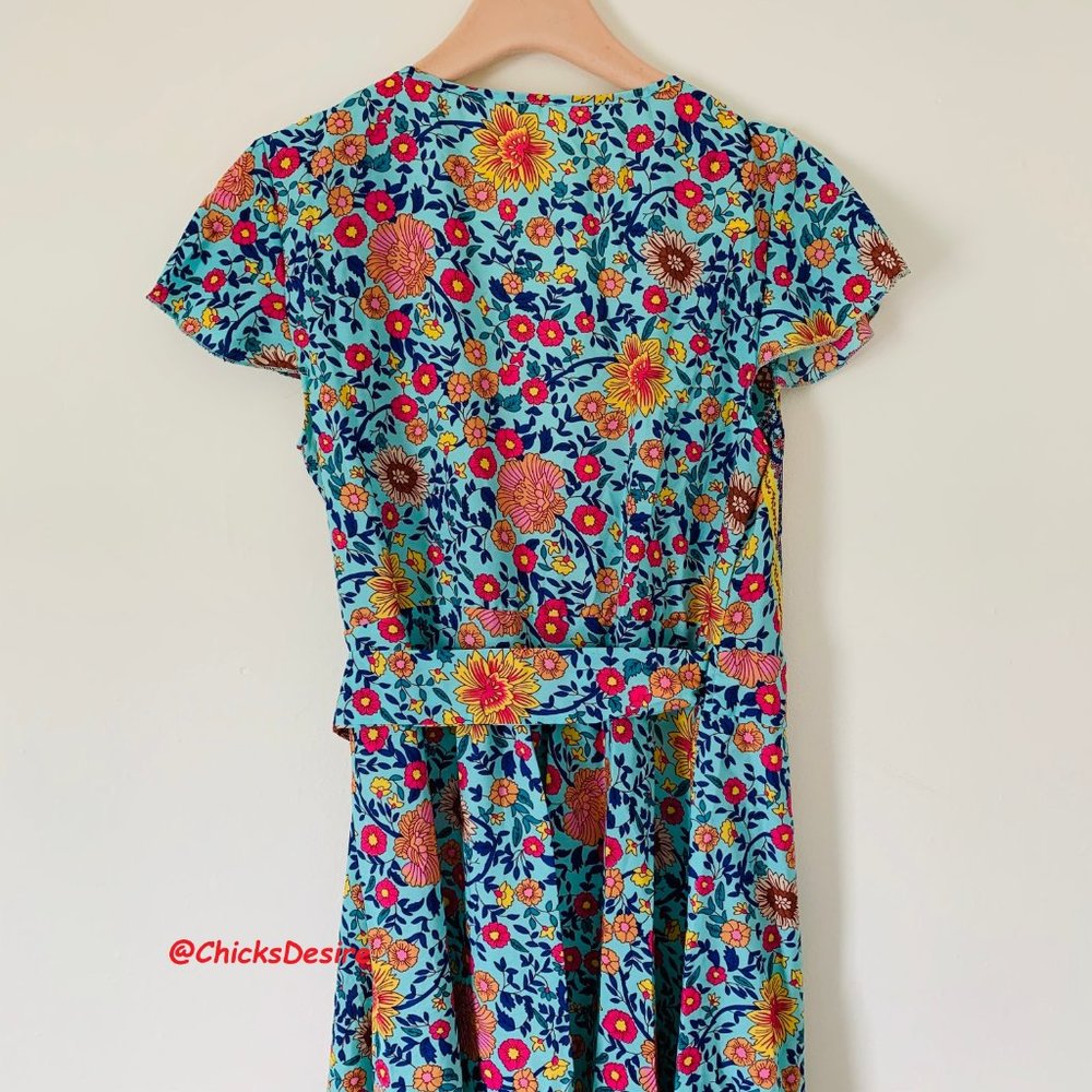 2021 Hot Pick - Boho V-neck Maxi Printed Dress - Picture 12 of 15
